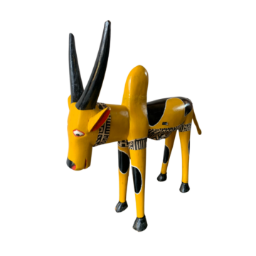 Marionnette de Vache Bozo – Peint à la Main