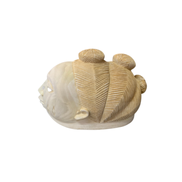 Masque Guèlèdè Femme Tressée (1) – L’Hommage aux Forces Féminines de la Société Yoruba