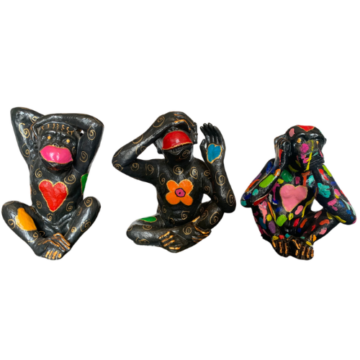 Les 3 singes - Koumy